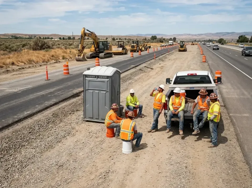 highway-road-construction-crew-007 — frequently asked questions, Porta Potty and Restroom Rentals in Gautier, MS